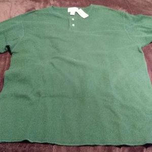 Eddie Bauer green mens shirt size XL